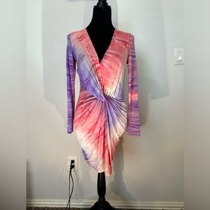 Tie-dye cocktail Dress